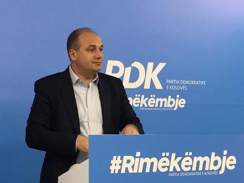 Enver Hoxhaj tregon se a do të kandidojë për kryetar të PDK-së