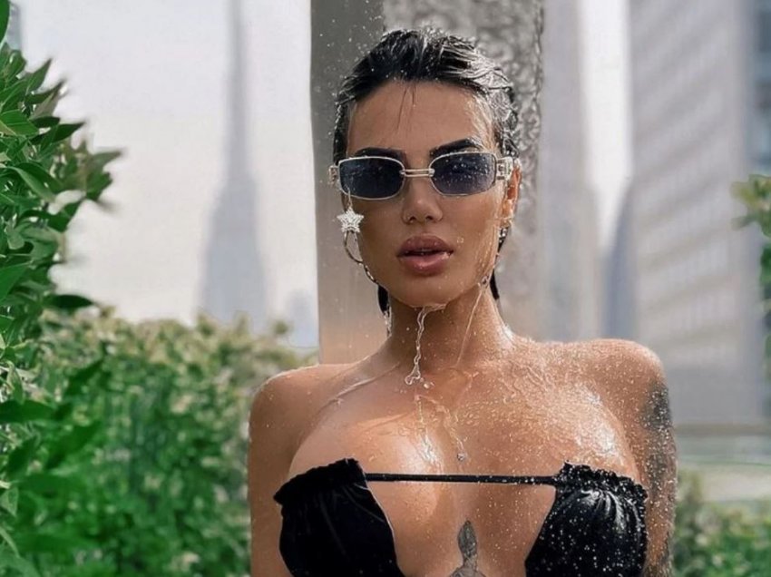 “Nër hije”, Morena Taraku nuk njeh limit me bikini transparente