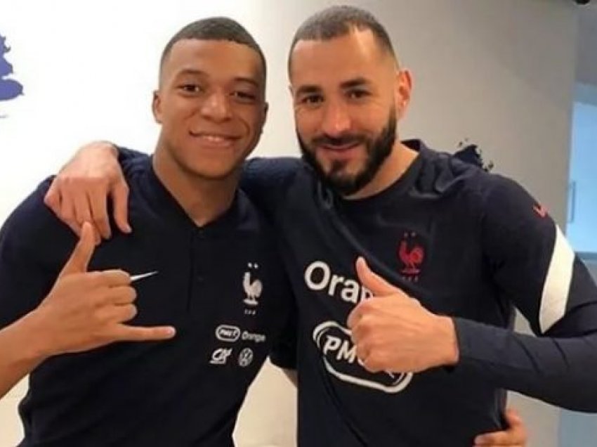 Mbappe dhe Benzema: Fotografia që po emocionon tifozët e Real Madridit