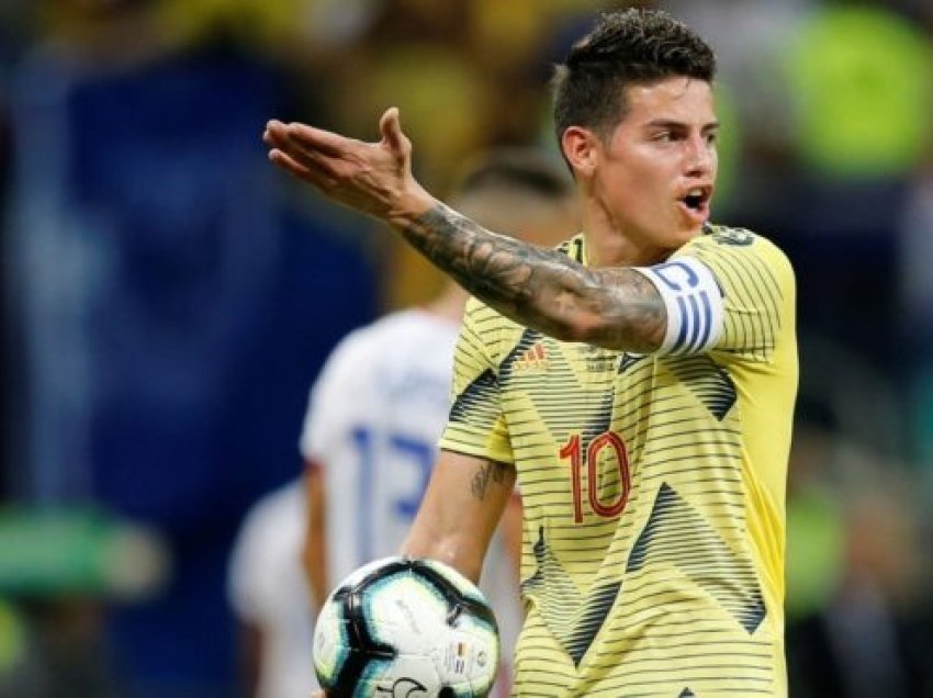  Nuk u ftua nga Kolumbia, reagon James Rodriguez