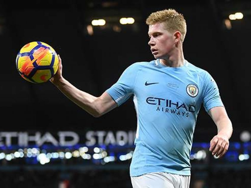 Kevin De Bruyne zgjedhet lojtari më i mirë i sezonit në Premier Ligë