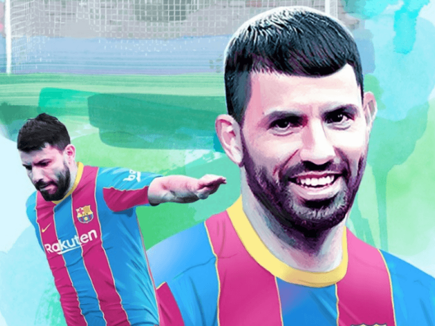 Zyrtare: Kontratë deri në vitin 2023, Sergio Aguero është i Barcelonës