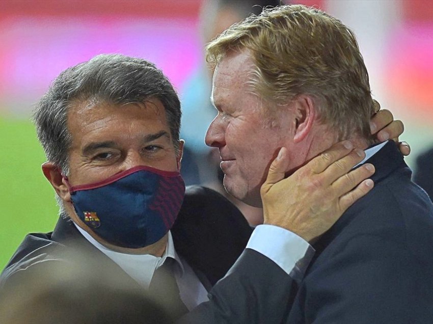 Laporta konfirmon ‘bisedimet pozitive’ me Koeman