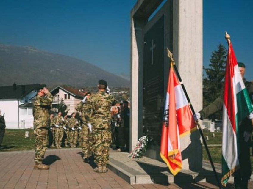 ​KFOR-i nderon heronjtë e rënë gjatë Luftës së Parë Botërore