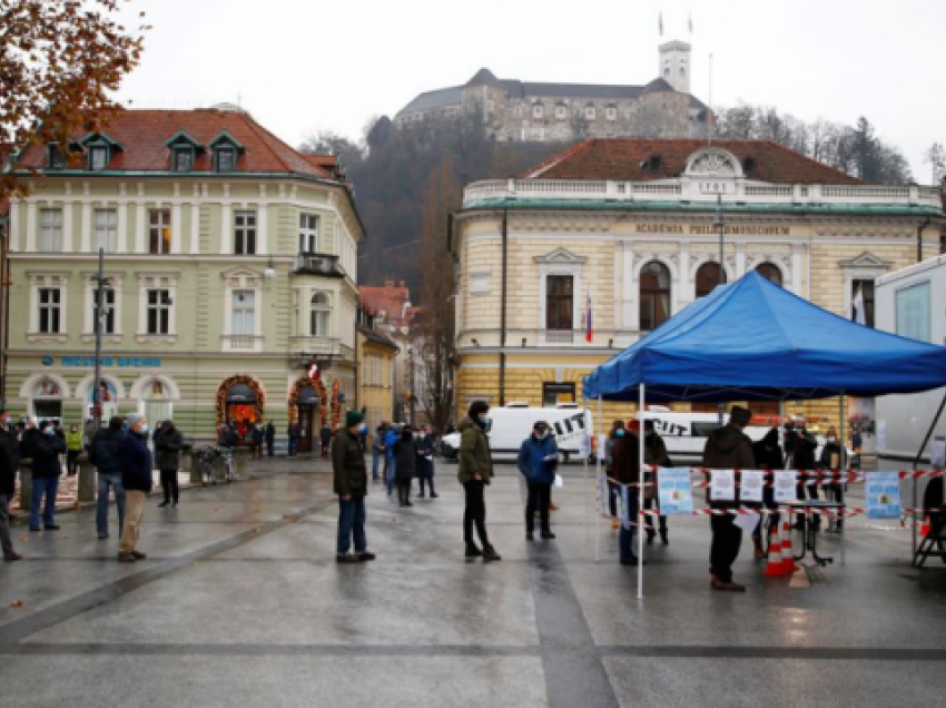 Sllovenia shënon rekord të rasteve me Covid-19