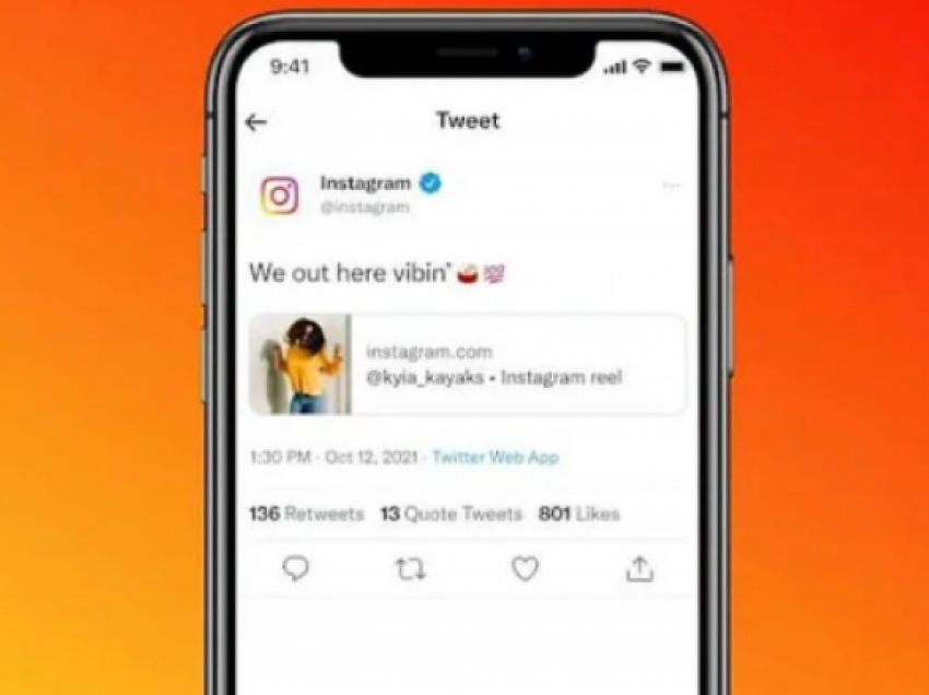 Twitter më në fund po shfaq një pamje paraprake për lidhjet nga Instagram