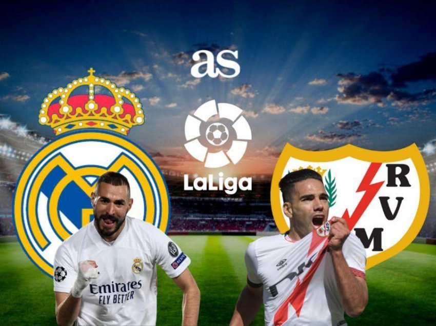 Formacionet zyrtare: Real Madrid – Vallecano