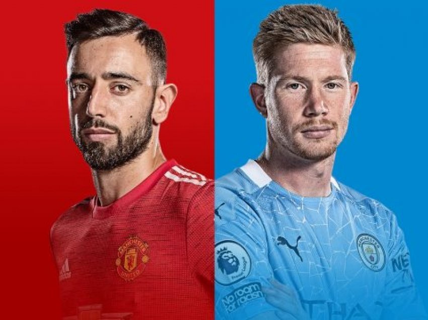 Manchester Utd - Manchester City, statistikat e pesë ndeshjeve të fundit