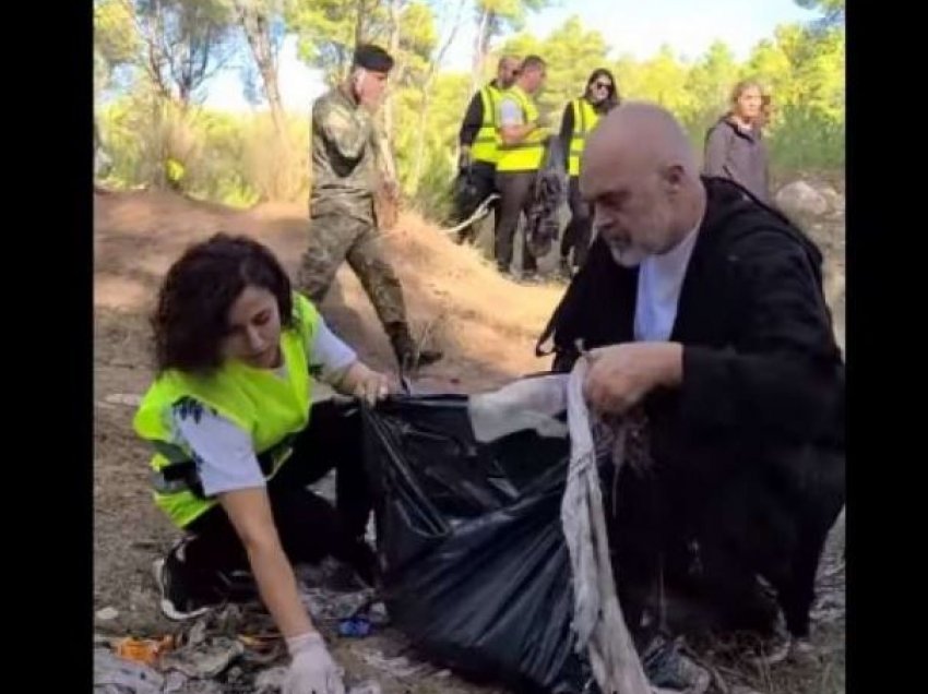 Rama i bashkohet aksionit për pastrimin e mbeturinave