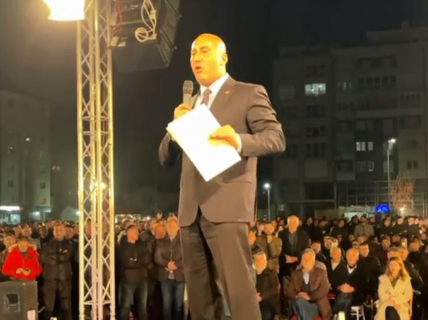 ​Haradinaj për Gjinin: Nuk di të jetë fals dhe të mashtrojë, ai ka vetëm një rrugë