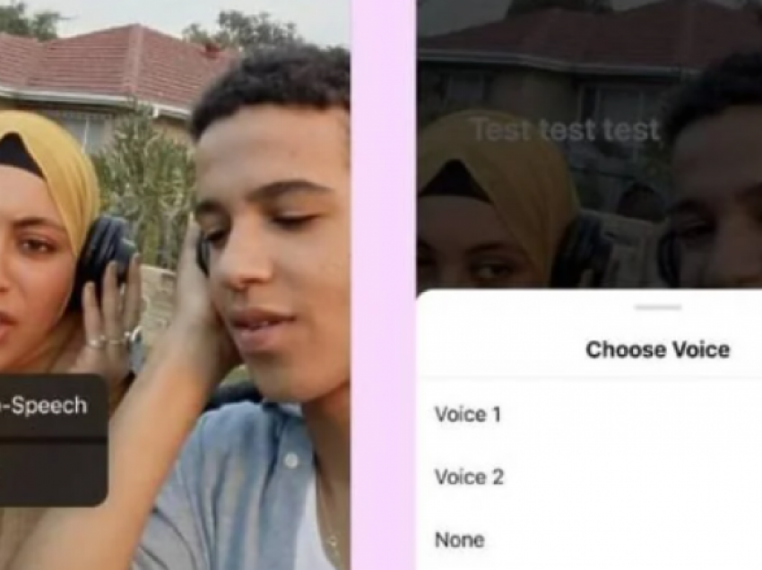Instagram prezantoi aftësinë për të kthyer tekstin në të folur