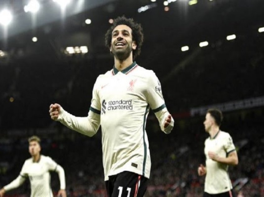 Fitorja 5:0 ndaj Manchester United, Salah vë në ankand fanellën e tij nga ajo ndeshje