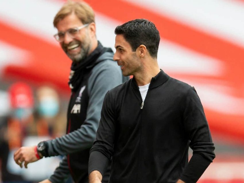 Arteta i mahnitur nga Klopp