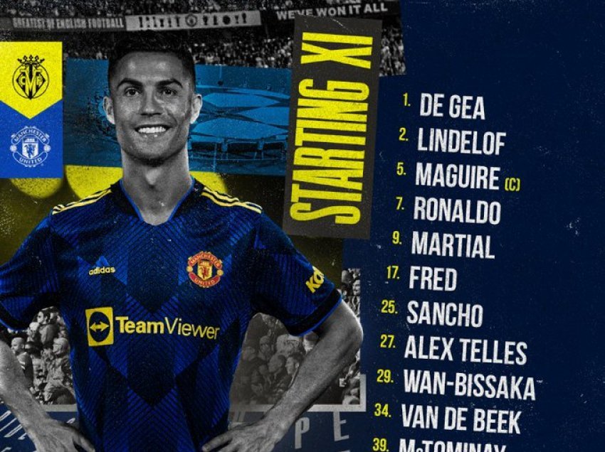 Villarreal-Manchester United, sfidë e fortë