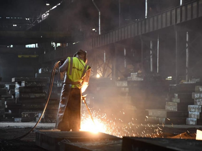 Në Maqedoninë e Veriut sivjet u regjistrua ulje e numrit të punëtorëve dhe prodhimit industrial në muajin gusht