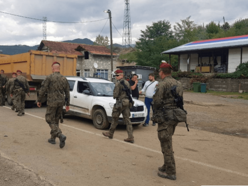 Pamjet/ Pas arritjes së marrëveshjes Kosovë-Serbi, ky është veprimi i fundit i KFOR-it në veri