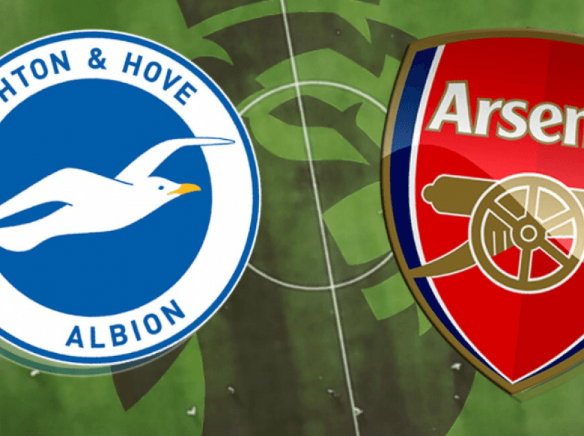 Formacionet zyrtare Brighton – Arsenal