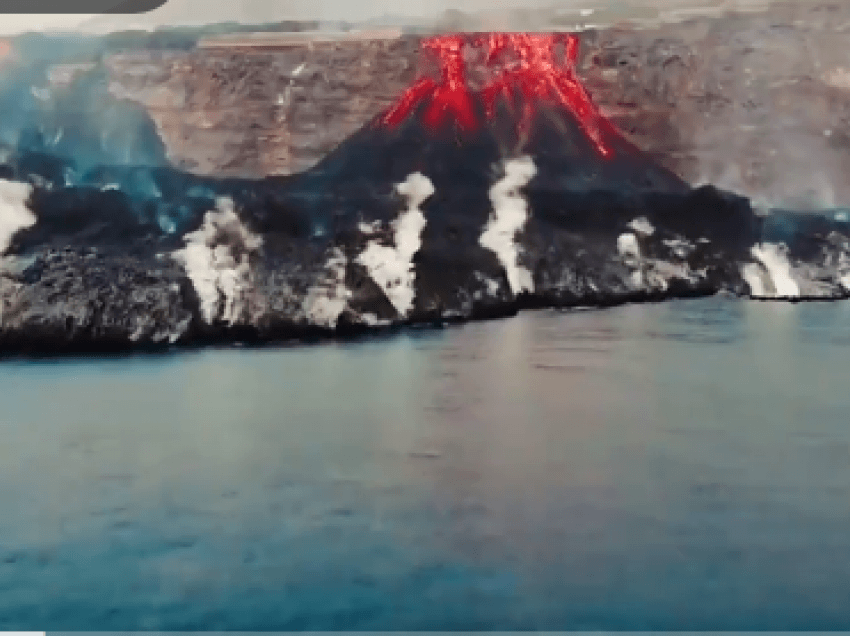 ​Shembet një pjesë e vullkanit në La Palma