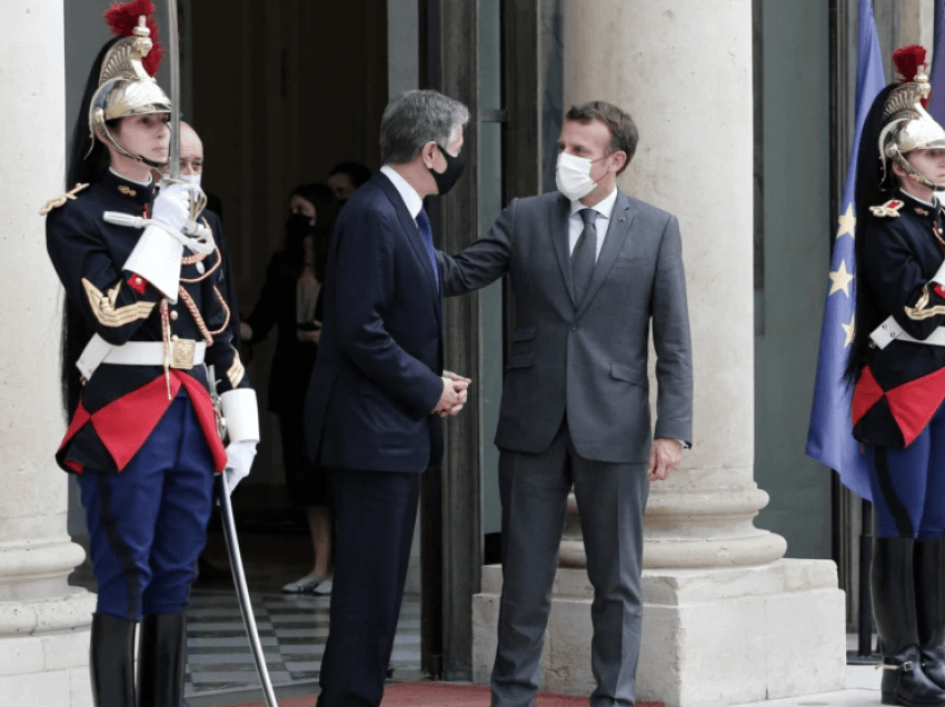 Macron, Blinken diskutojnë për bashkëpunimin mes dy vendeve