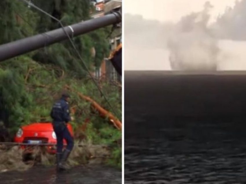 Tornado bën “kërdi” në Sicili, shkatërroi gjithçka që i doli përpara