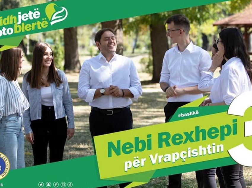 Kështu do të duket komuna e Vrapçishtit në qeverisjen e Nebi Rexhepit