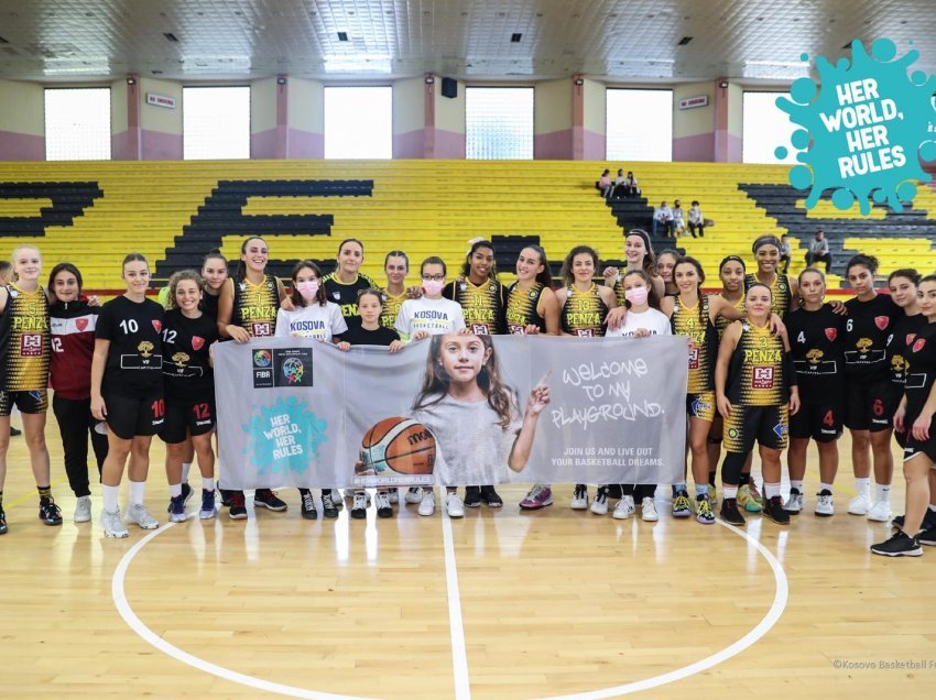 Basketbollistet e përkrahin kampanjën “Her World, Her Rules”