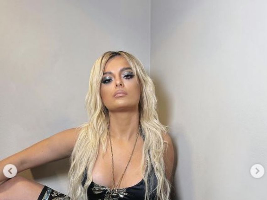 Bebe Rexha me poza provokuese, ekspozon hiret trupore me fustan