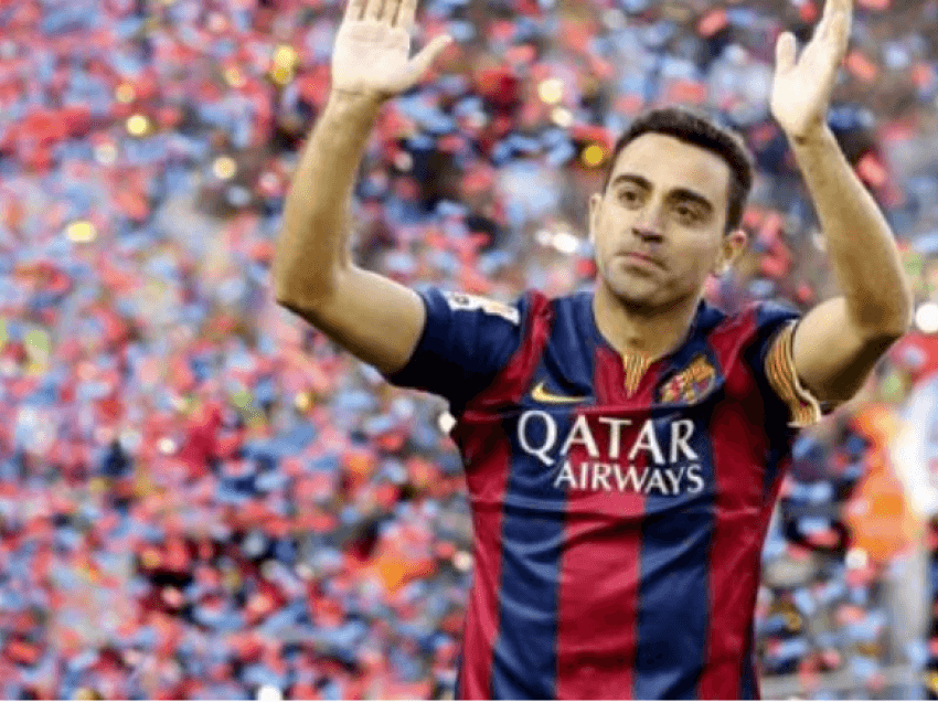 Xavi i hap derën Barcelonës