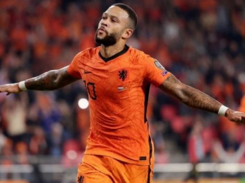 Holanda e mposht Gjibraltarin, shkëlqen Depay