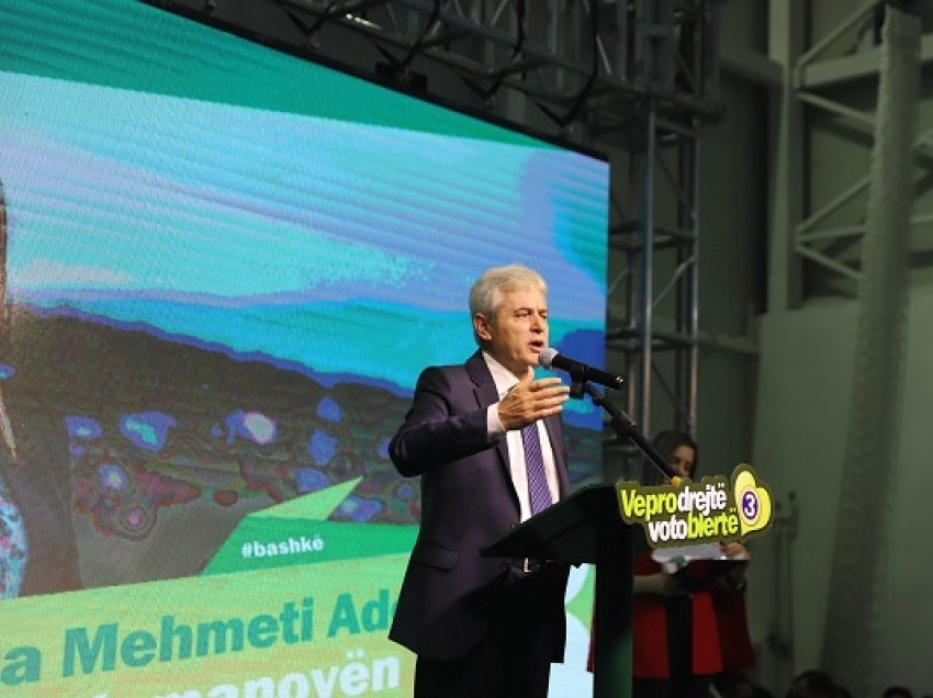 Ahmeti: Shqiptarët janë krenar BDI-në