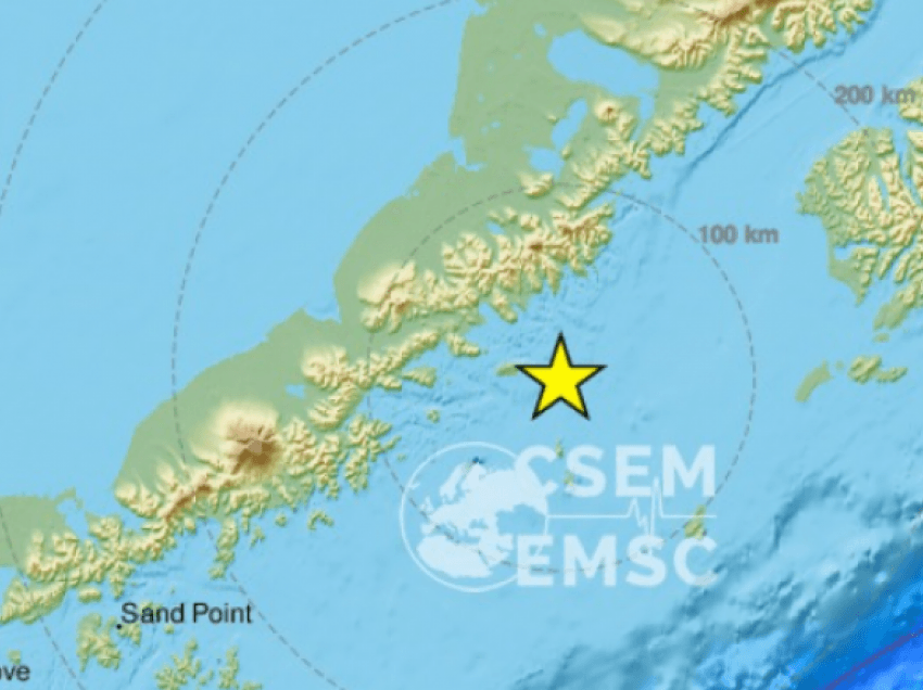Brigjet e Alaskës goditen nga një tërmet me magnitudë 6.8 