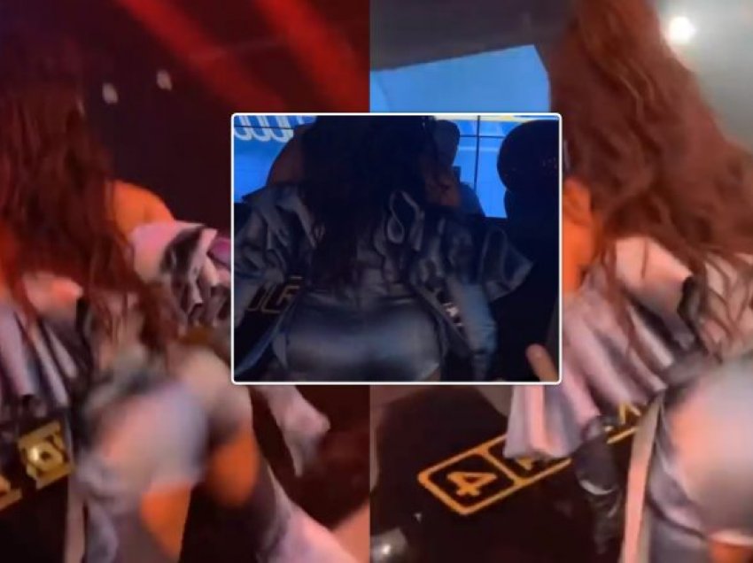 Melinda Ademi nuk mungon me ‘twerk’ në një nga performancat e fundit në Zvicër