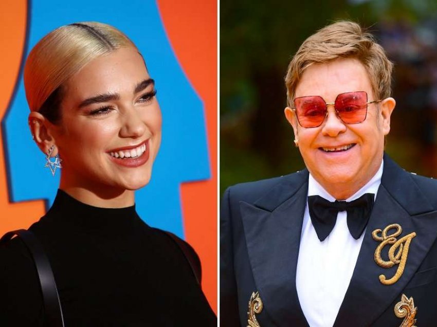 Elton John kryeson në top listat britanike për herë të parë pas 16 vjetësh, falë Dua Lipës