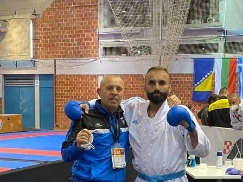 Elhami Shabani fiton medaljen e argjendtë: E humba finalen në 3 sekondat e fundit