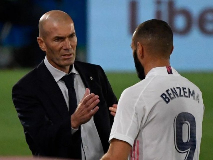 Zidane: Benzema e meriton Topin e Artë