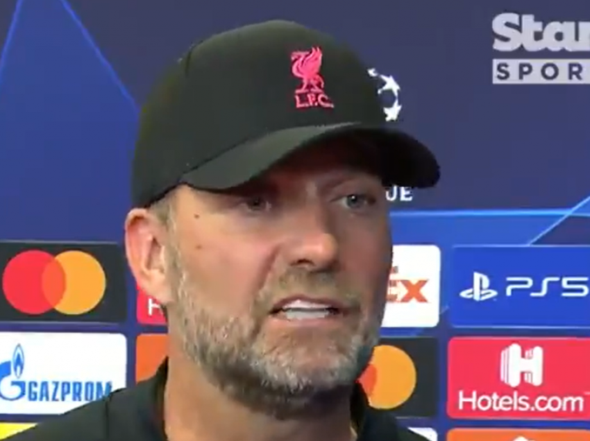 Klopp përplaset me gazetarin që e pyet nëse ishte i nervozuar sepse Simeone refuzoi t’ia zgjasë dorën