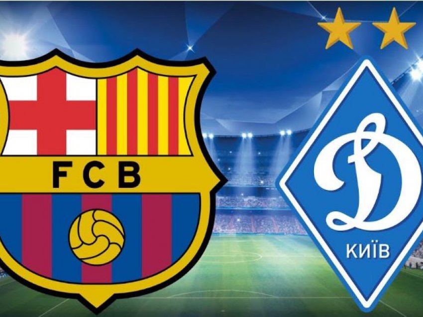 Barcelona - Dynamo Kiev, statistikat