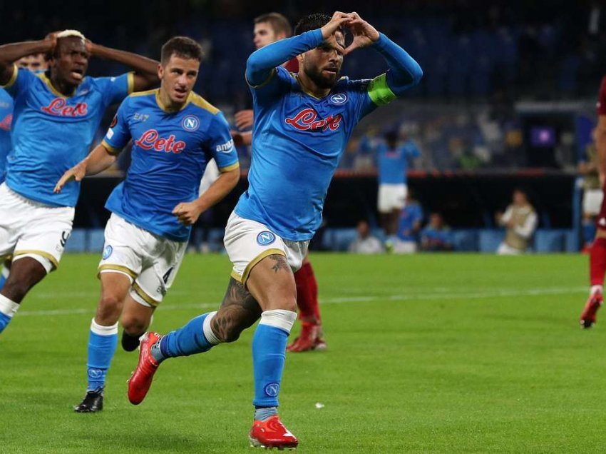 Napoli triumfon ndaj Legias së shqiptarëve 