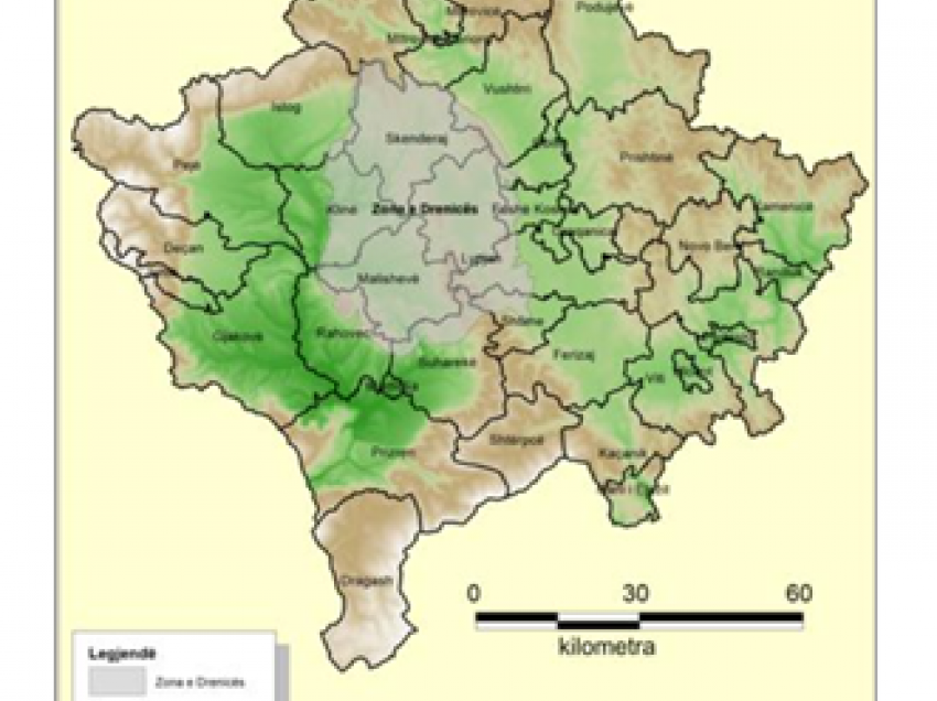 Drenicaku i Malishevës, Rahovecit, Suharekës, Fushë Kosovës ...