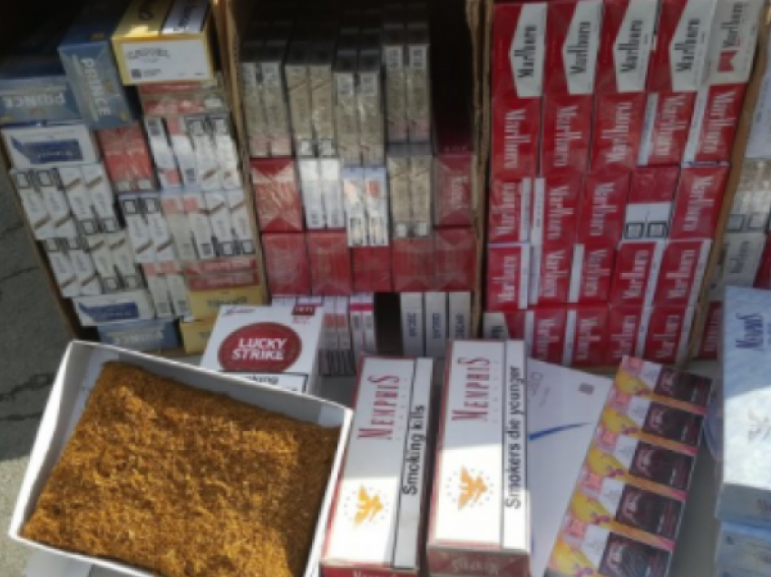 Arrestohen dy persona për vjedhje të cigareve në Merdare