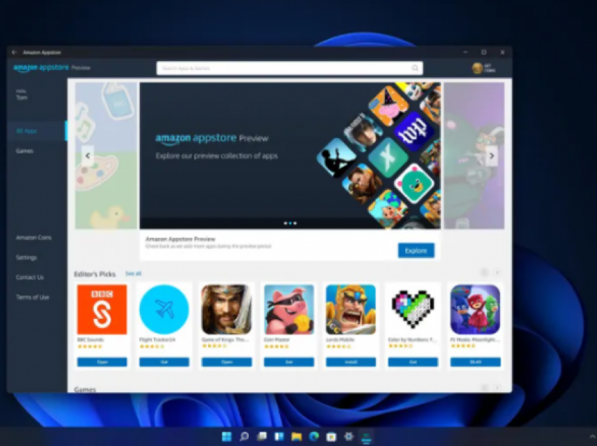 Microsoft lanson “versionin paraprak” të aplikacioneve Android në Windows 11