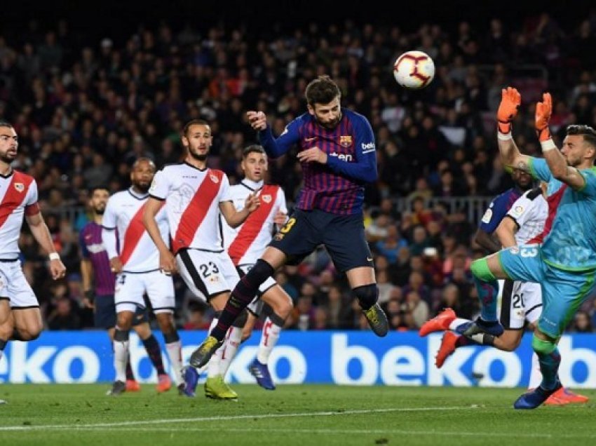 Barcelona kërkon këndelljen ndaj Rayo Vallecano, ja ndeshjet e sotme në La Liga