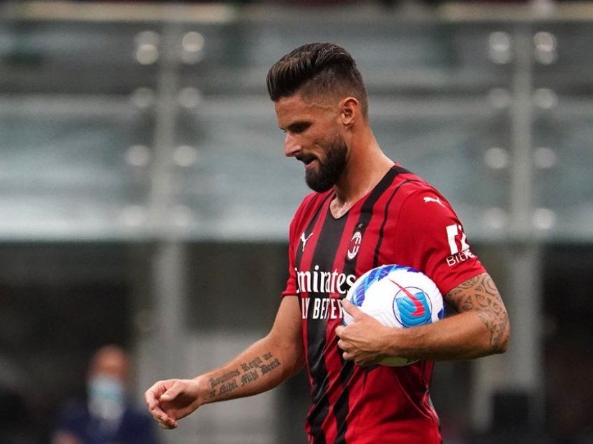 Lajm i keq pë Milan, Giroud rezulton pozitiv me COVID-19