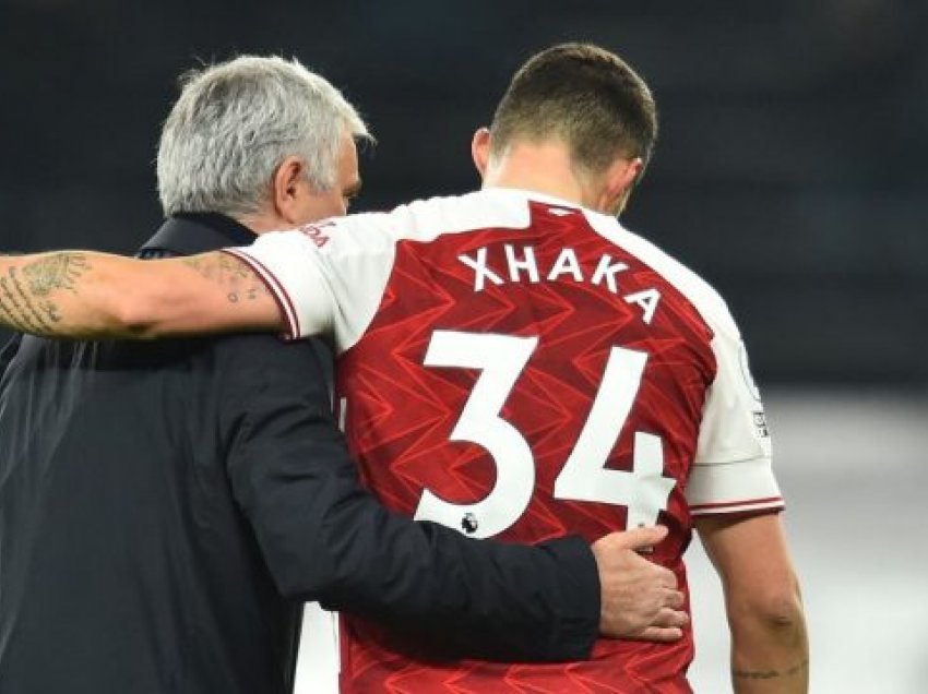 Xhaka ia kthen komentin Mourinhos