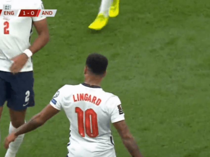 Lingard e kalon Anglinë në epërsi kundër Andorrës