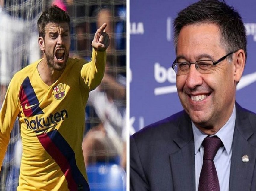 ​Pique me fjalë jo të mira për ish-presidentin Bartomeu