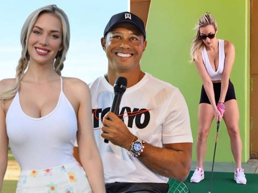 Kjo bukuroshe mburret që është para Tiger Woods