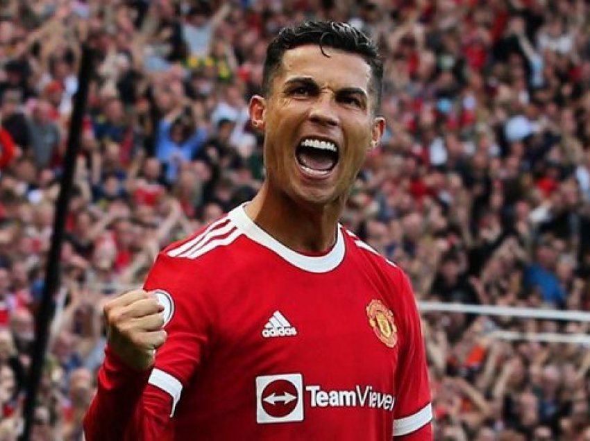 Reagimi i nënës së Ronaldos kur ai bën golin e parë te Manchester United bëhet viral