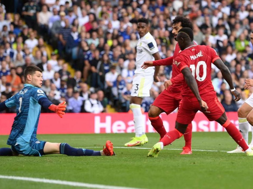 Salah në histori të Premier League, Liverpooli tregon fuqinë në Leeds