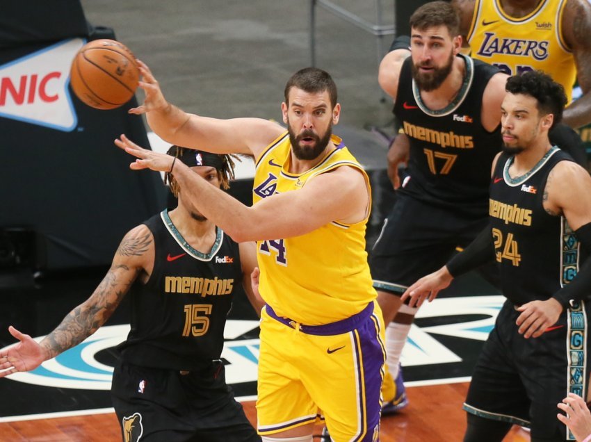 Lakers humbasin Marc Gasolin